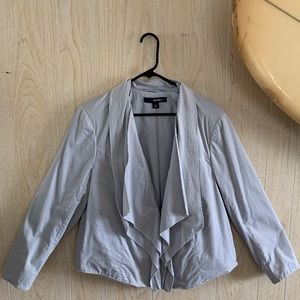 Women’s Blazer jacket flirty collar and longer hem
